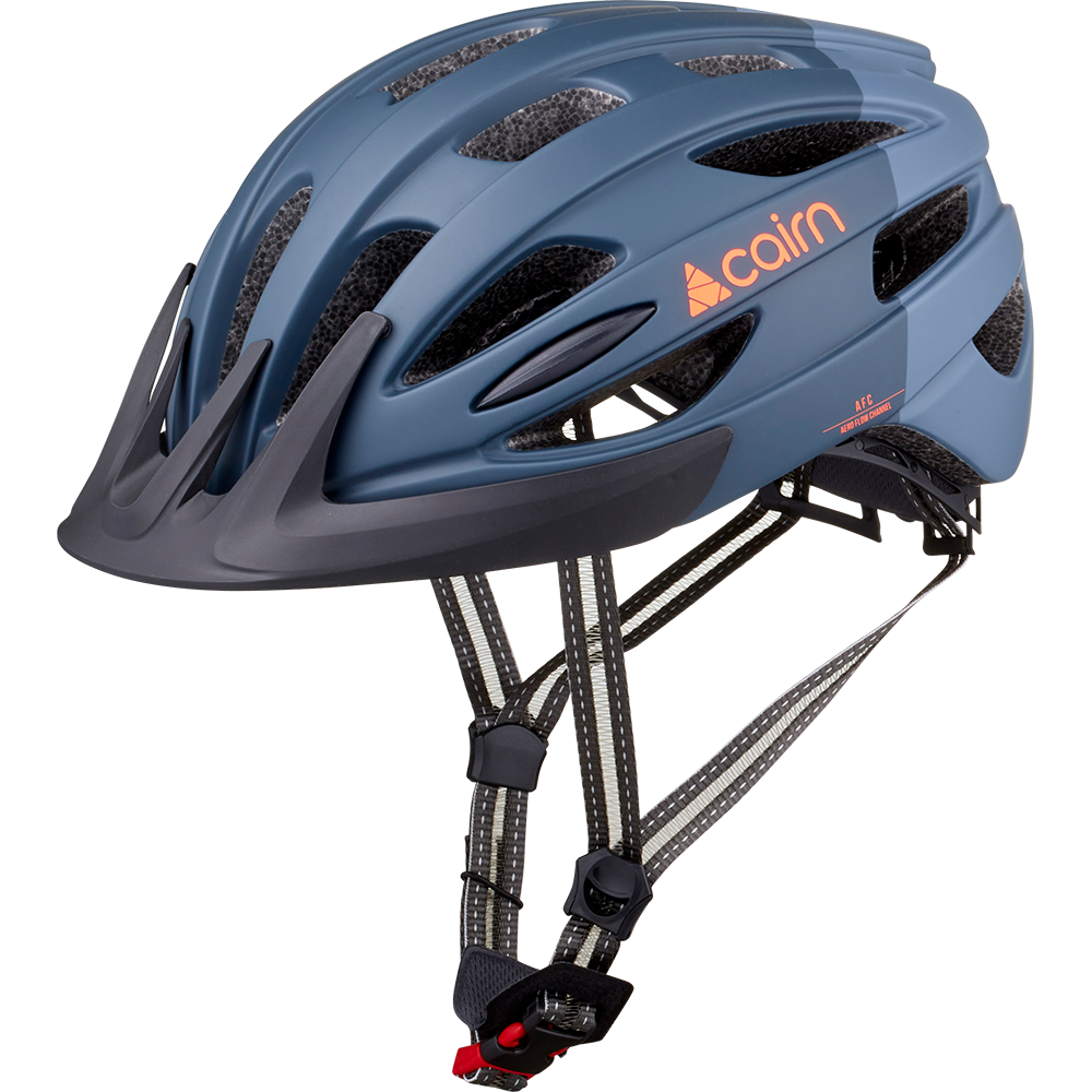 Cairn Fusion Helm – Fahrradhelm In Weiß/Schwarz, Größe L (59-62 Cm), Mit LED-Licht