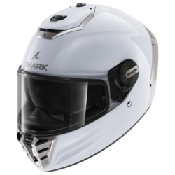 Casco da moto integrale bianco