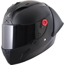 Motorcycle full-face carbon matt black helmet