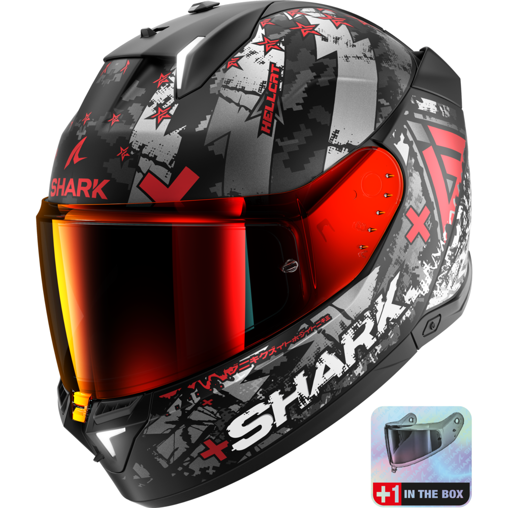 Shark Helmets Casque de moto intégral, modulable, jet
