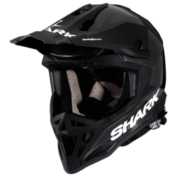 Motorcycle full-face cross carbon black helmet