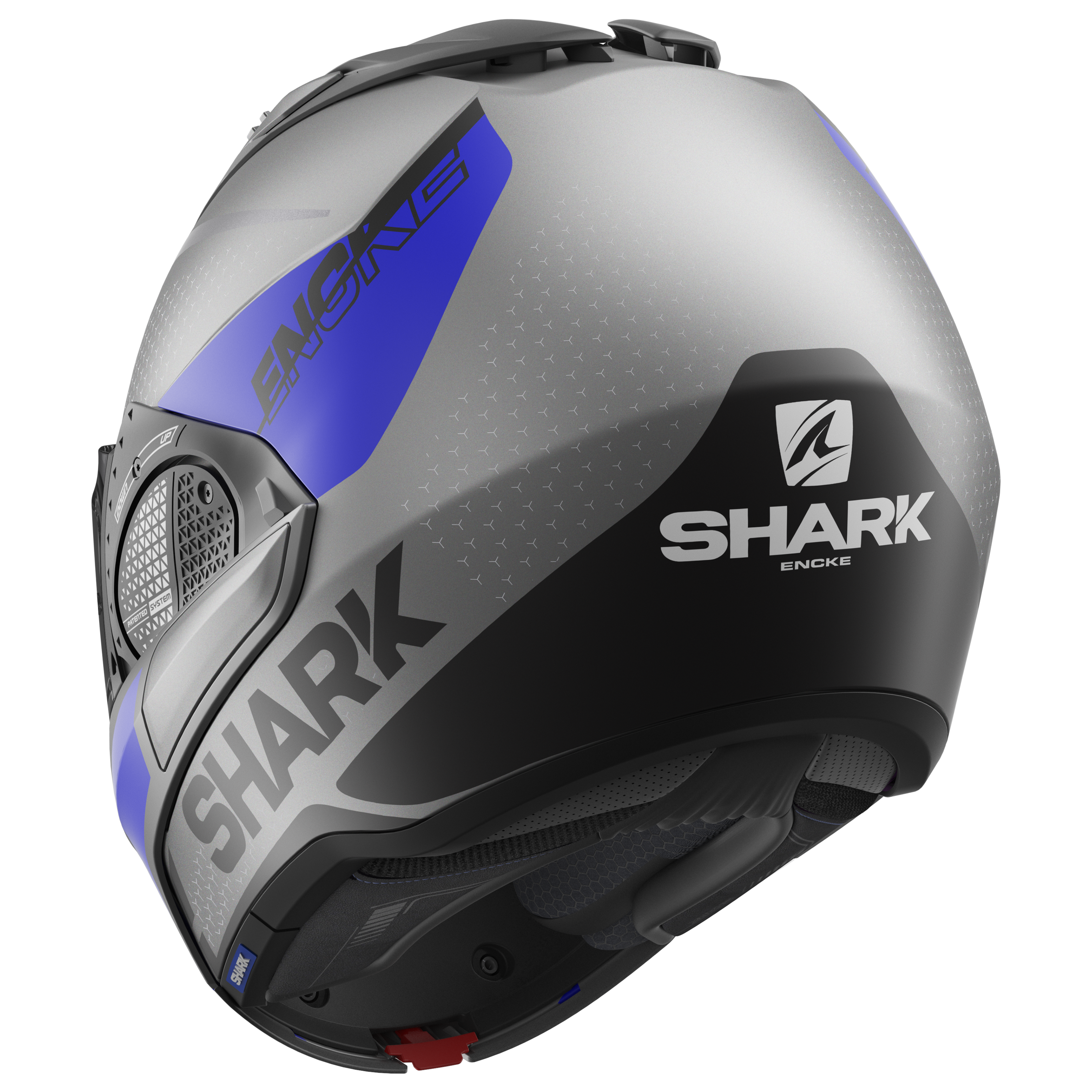 Helmets EVO-GT Motorcycle modular grey, blue helmet | SHARK HELMETS: The  leading French brand
