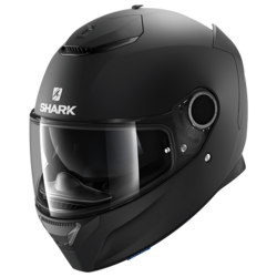Motorcycle integral  black helmet 