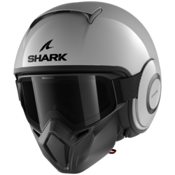  Motorcycle jet grey helmet