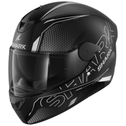  Motorcycle full-face matt black, grey helmet