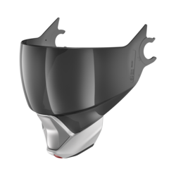 VISOR EVOJET DARK SMOKE A.S A.F + CHIN BAR Matt 